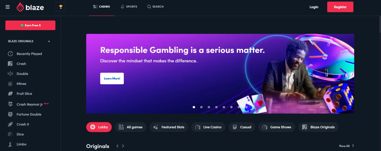 Blaze Casino – Jogue Sweet Blaze Bonanza com Dinheiro Real e Bónus
