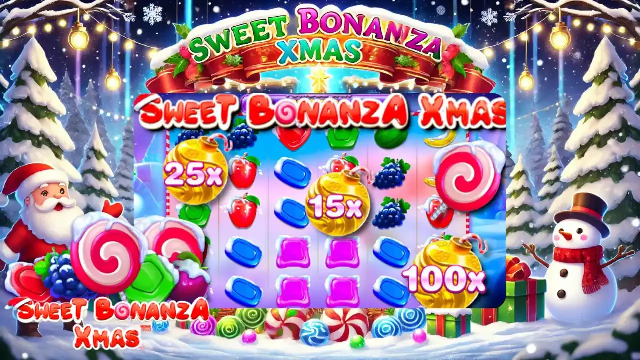 Sweet Bonanza Xmas — slot de inverno com verdadeira adrenalina e espírito natalício